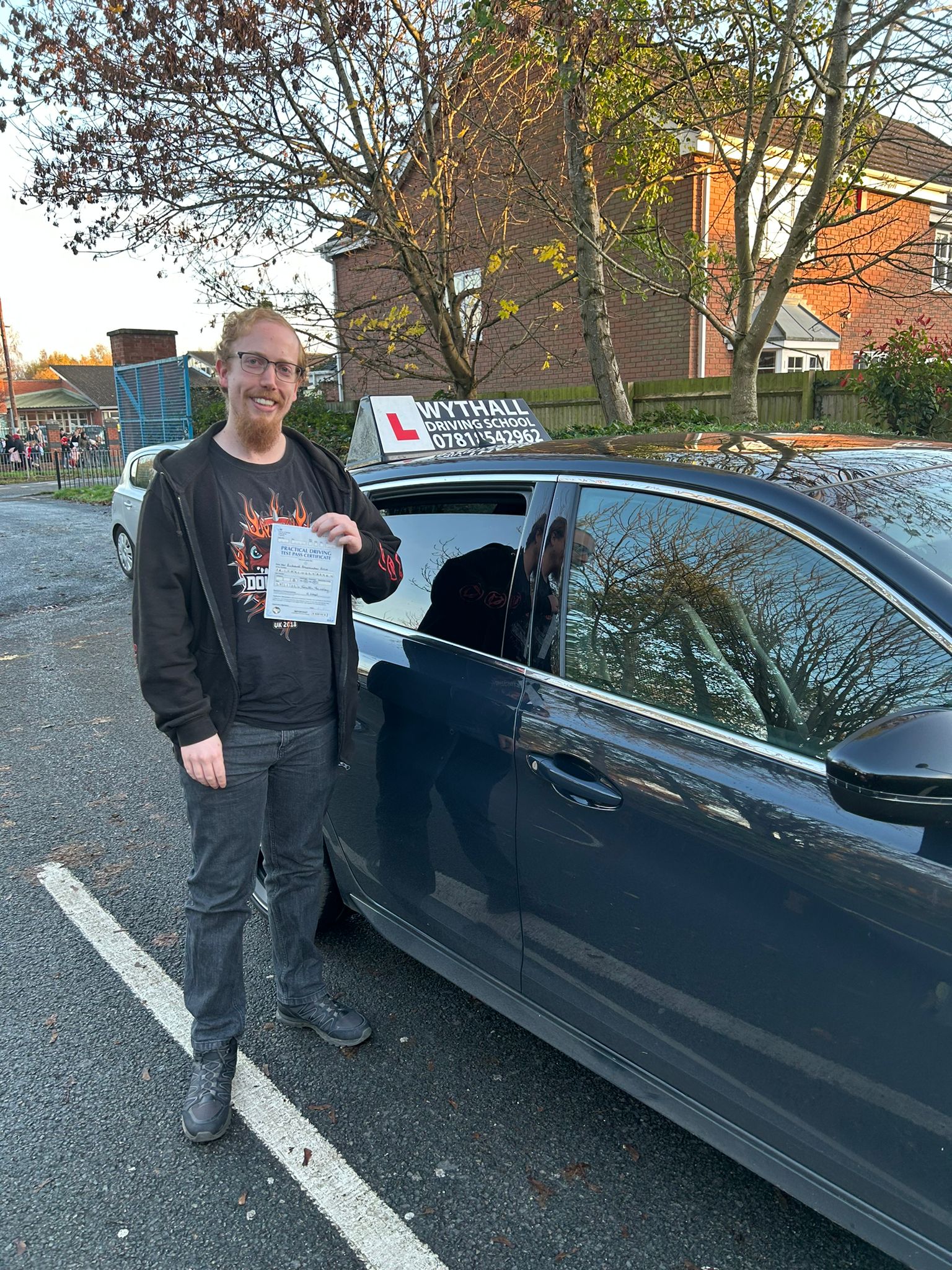 Student Passing with a Certificate