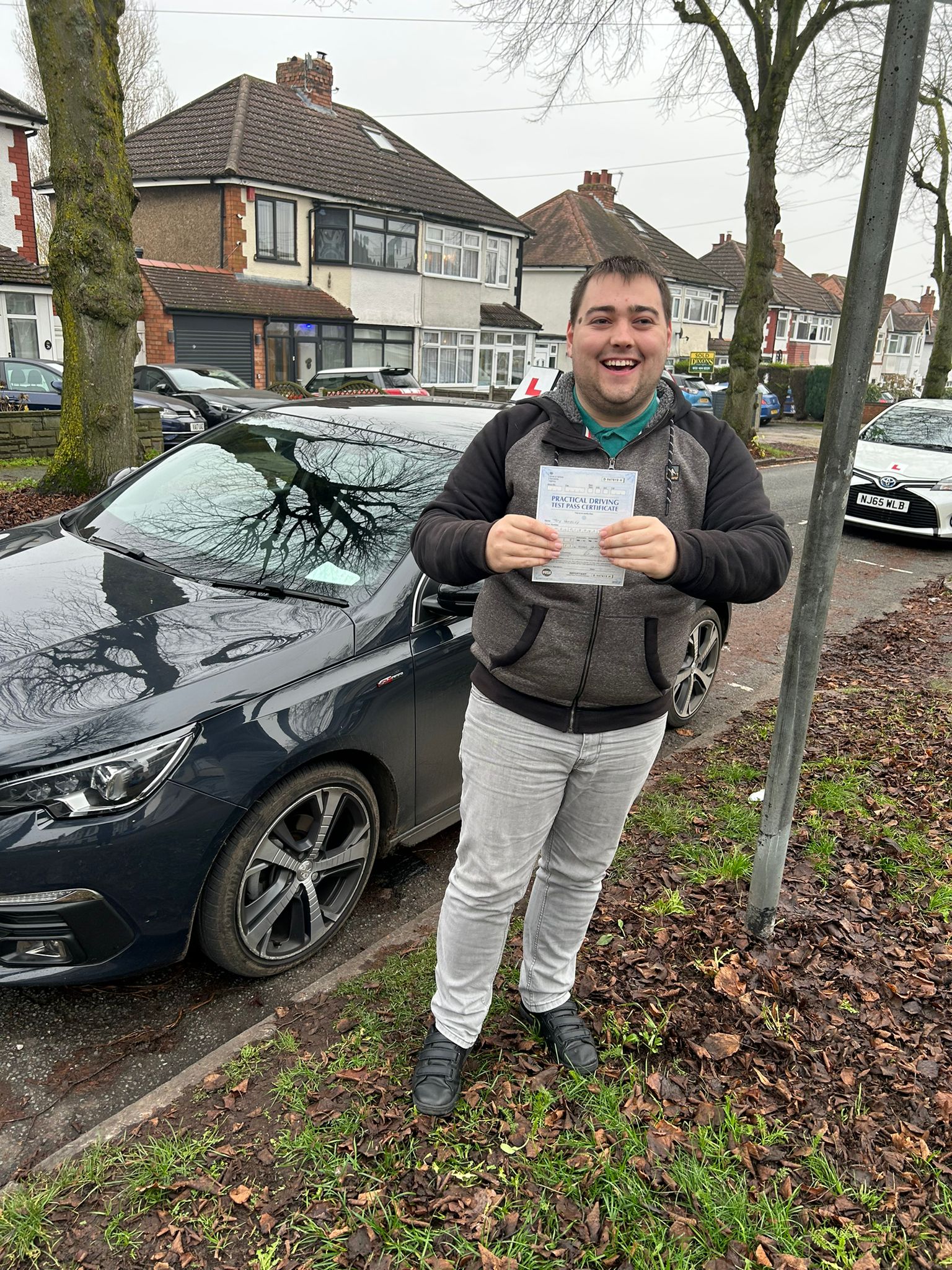 Student Passing with a Certificate