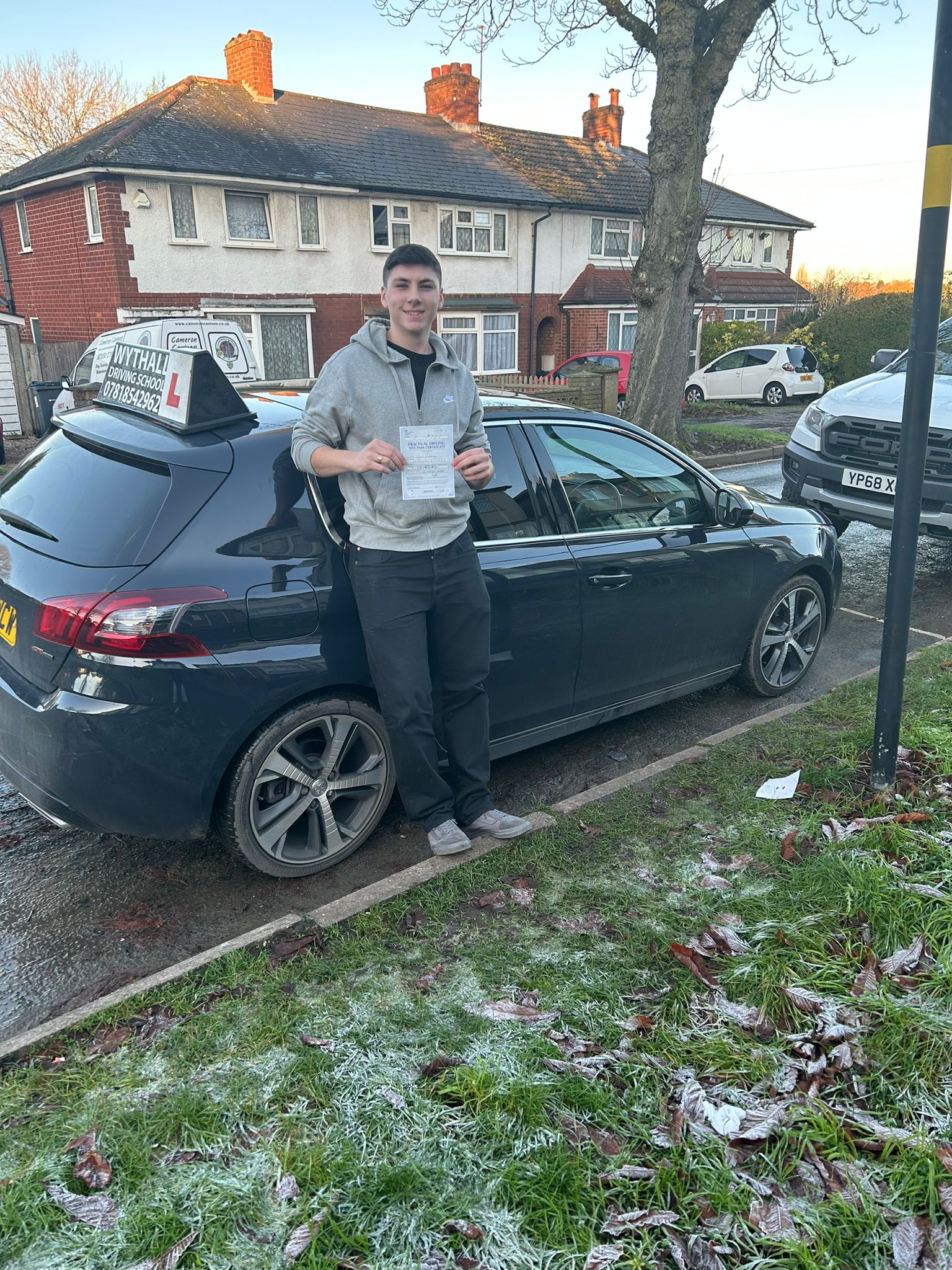 Student Passing with a Certificate