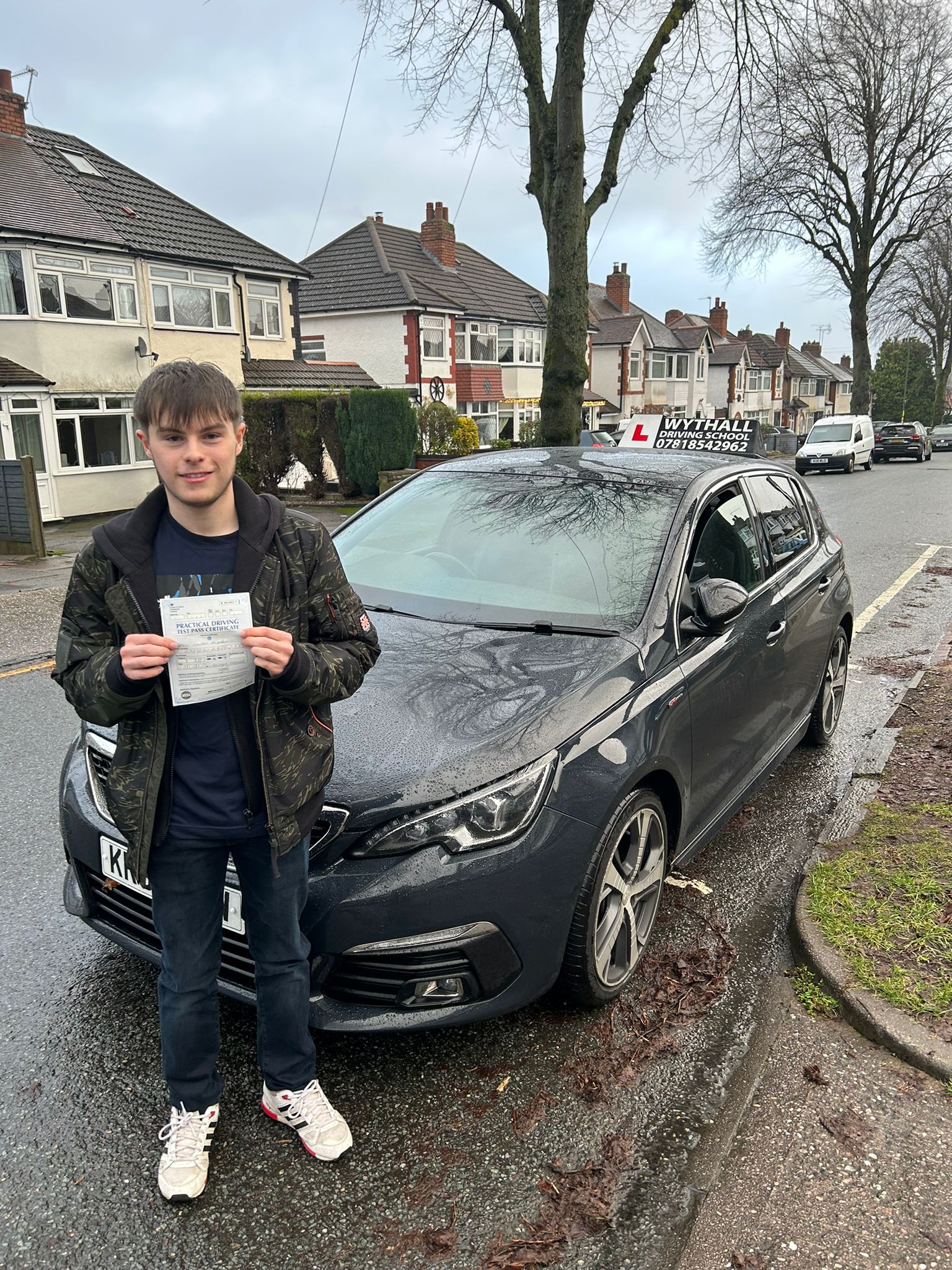 Student Passing with a Certificate
